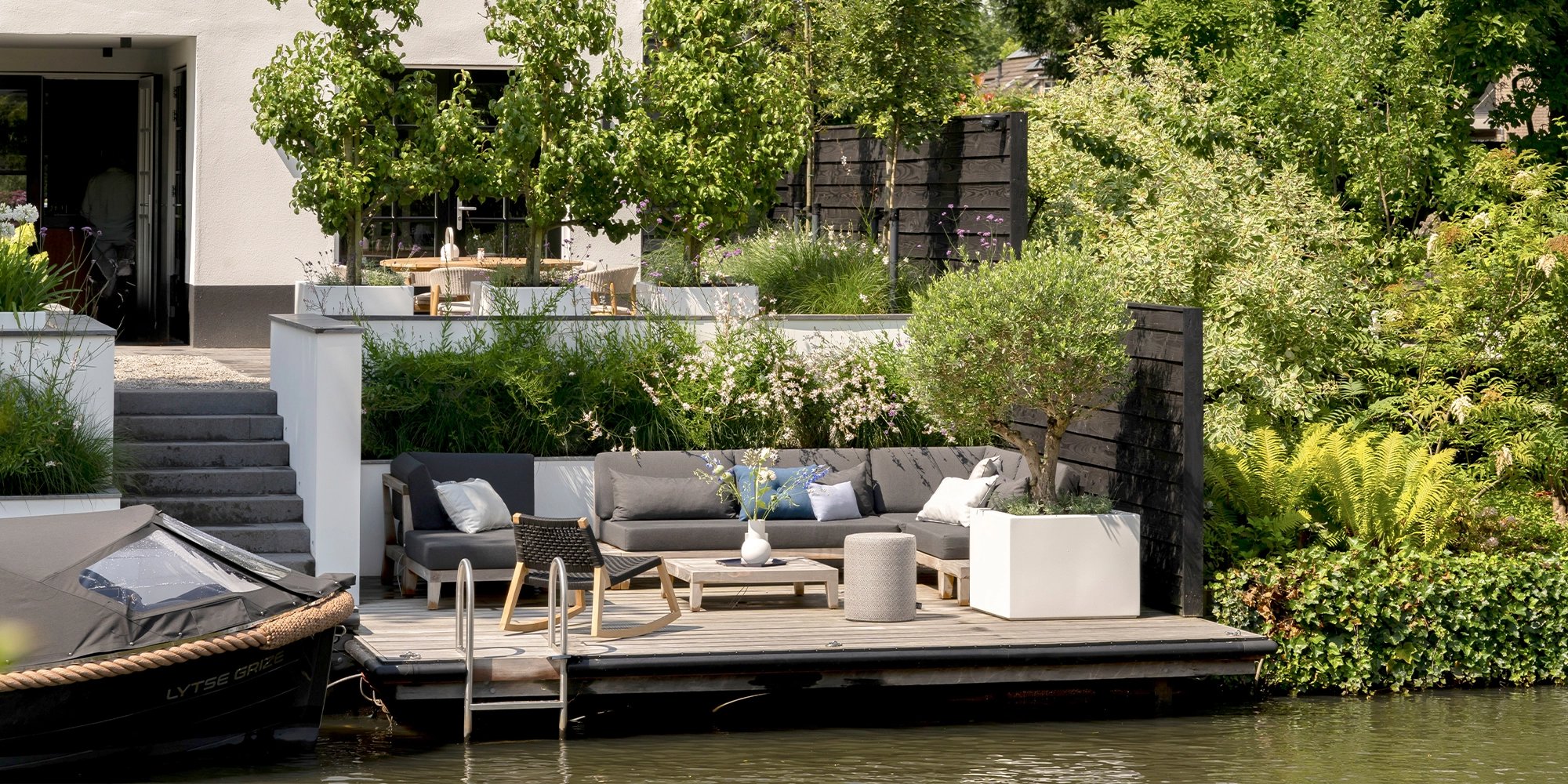 terras inrichten