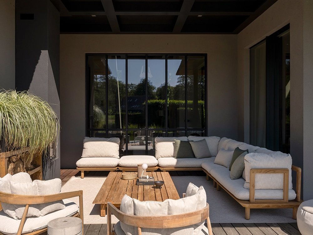 Luxe tuinbank modulair
