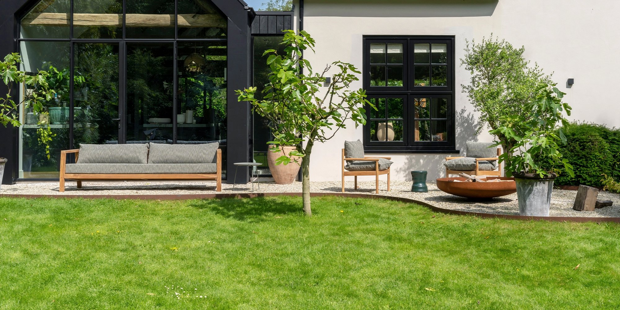groene tuin in t gooi