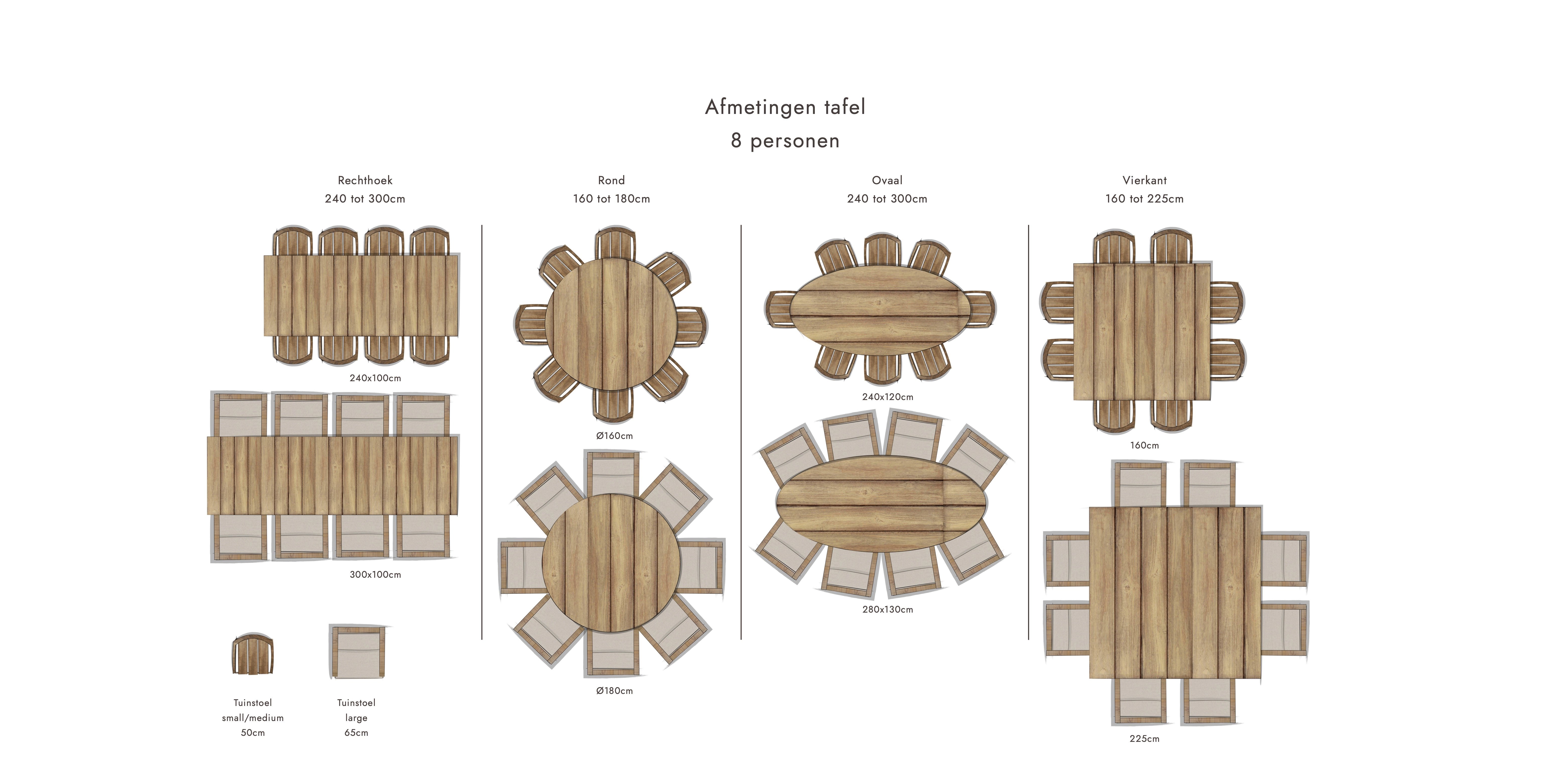 afmetingen tuintafel 8 personen 2