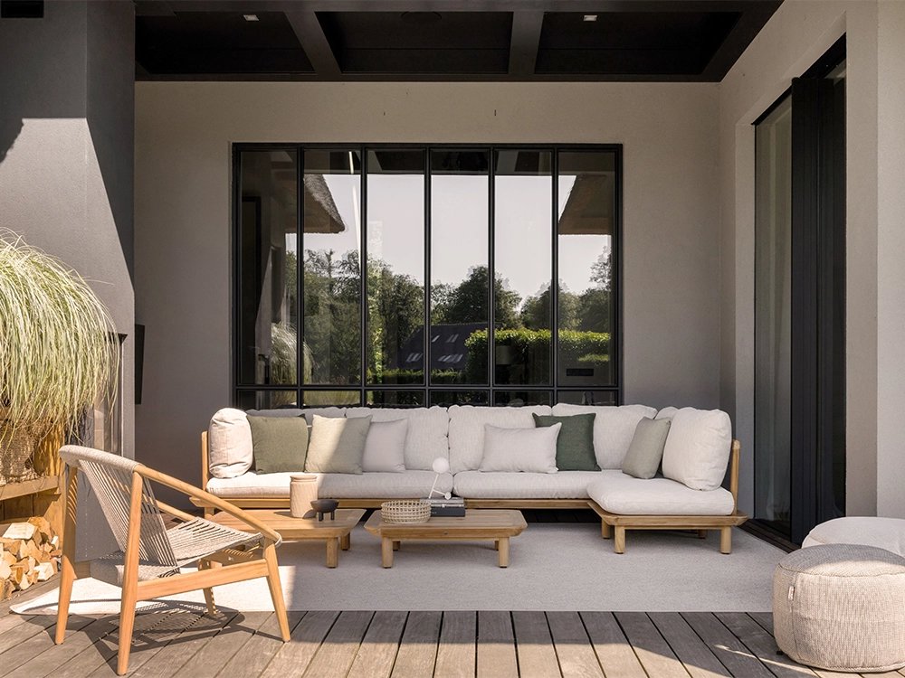 kleuren tuin meubelen