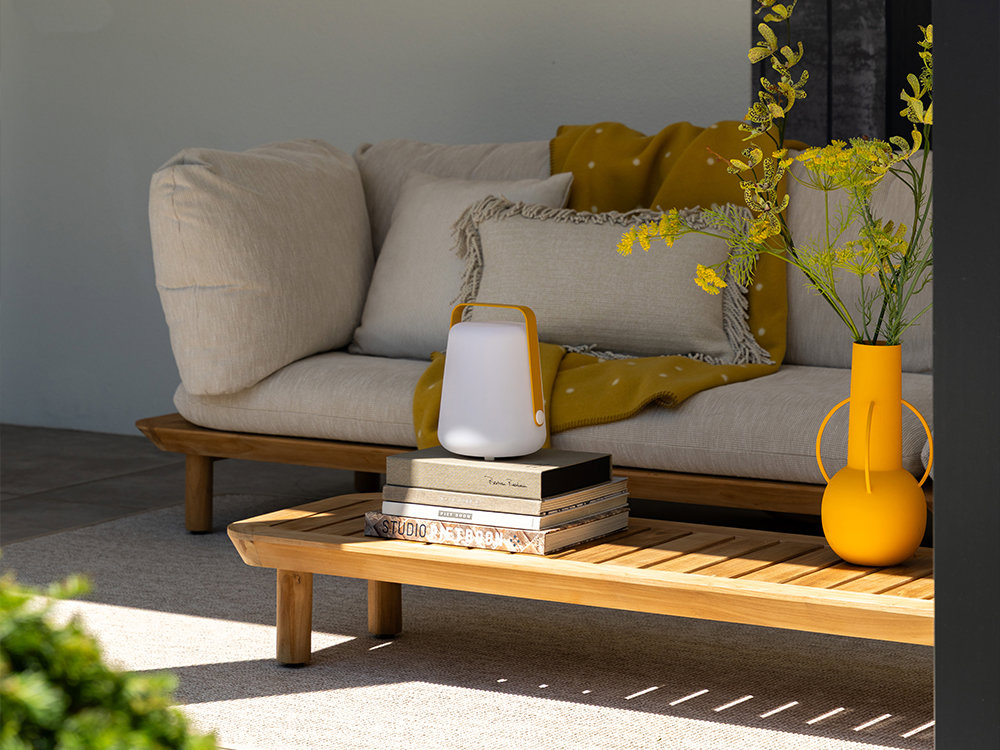 mediterrane kleuren tuin decoratie