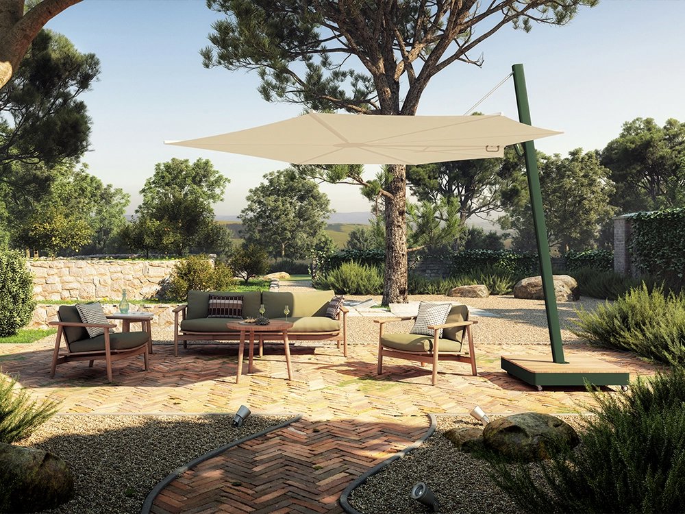 parasol rond
