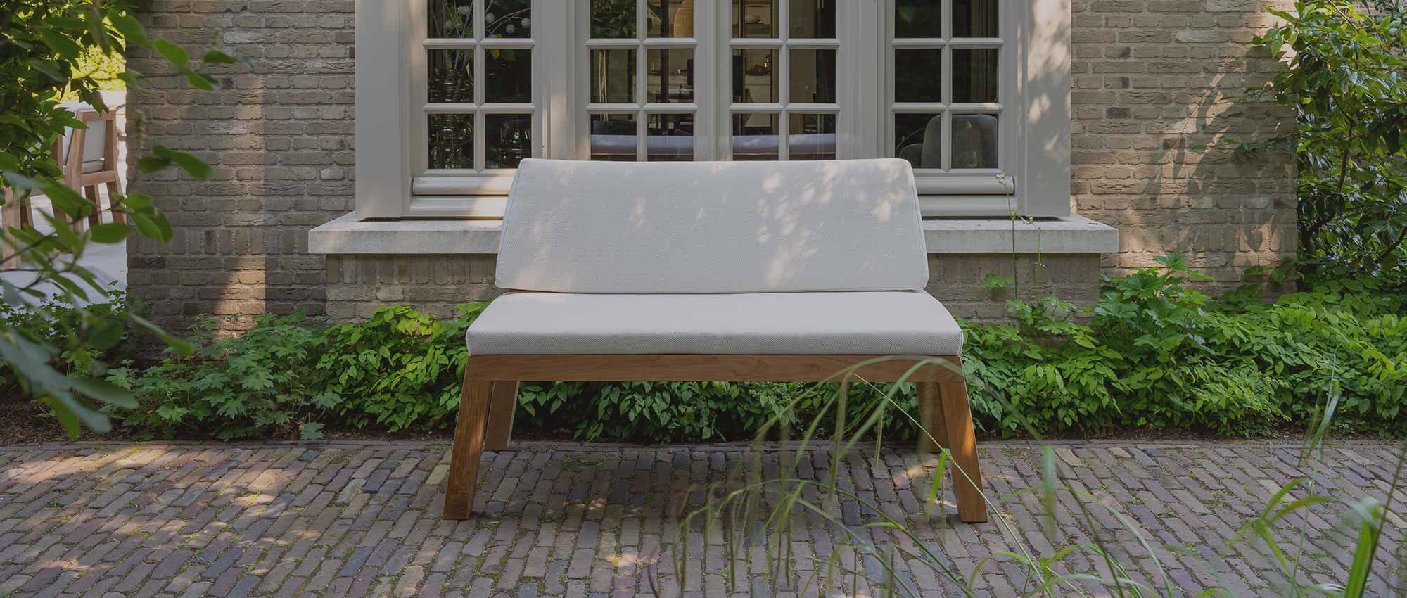 luxe 2-zits tuinbanken &moss