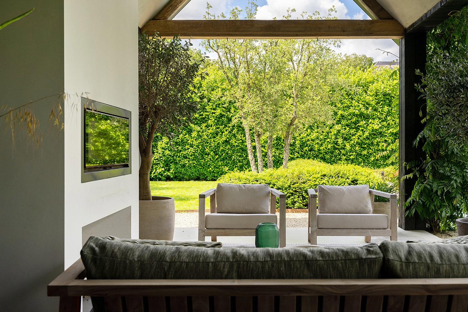 Loungeset afstylen met accessoires