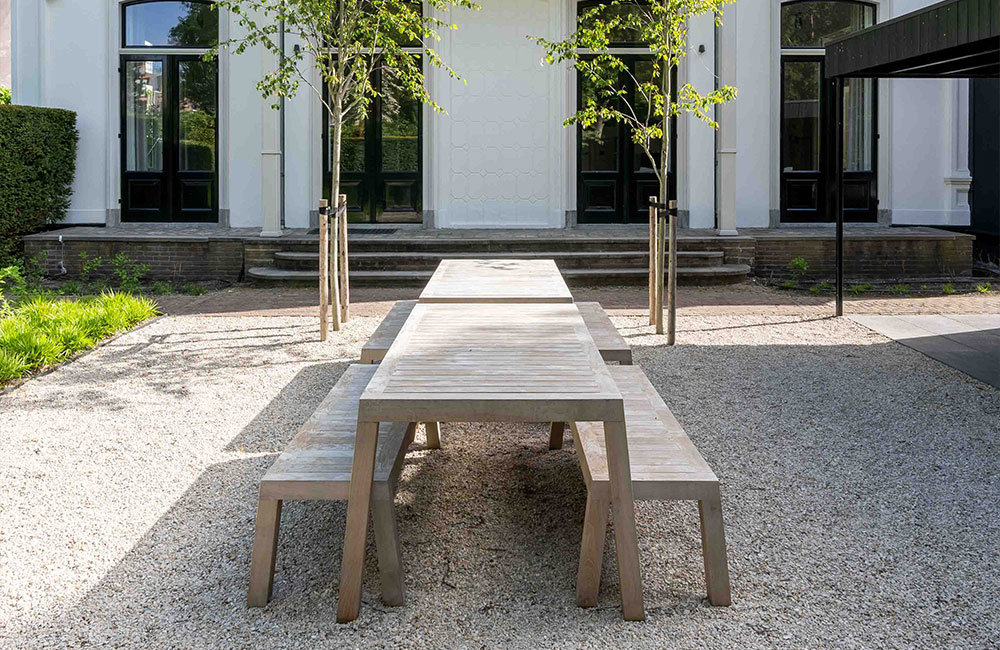 Tuinset ALFA van teak