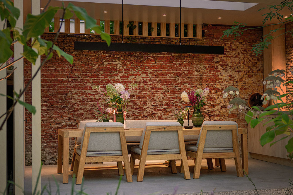 Overkapping stadstuin