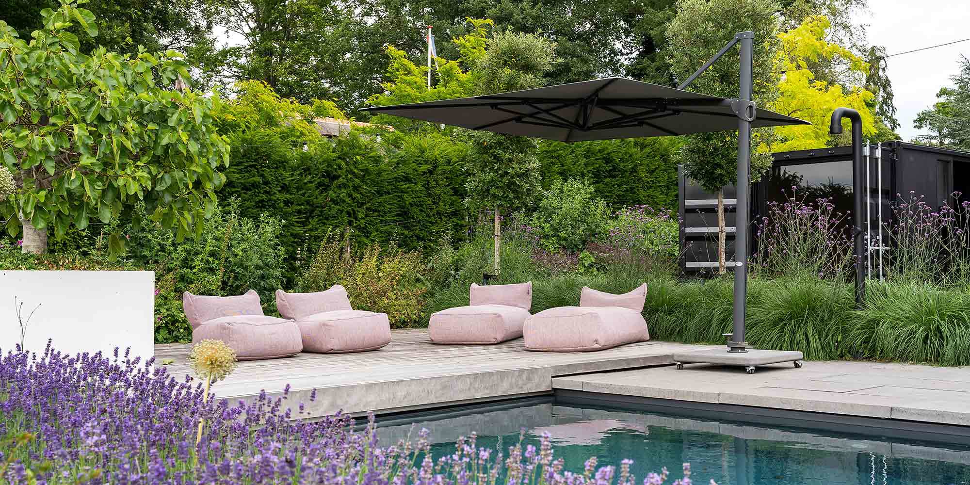 wellness in eigen tuin