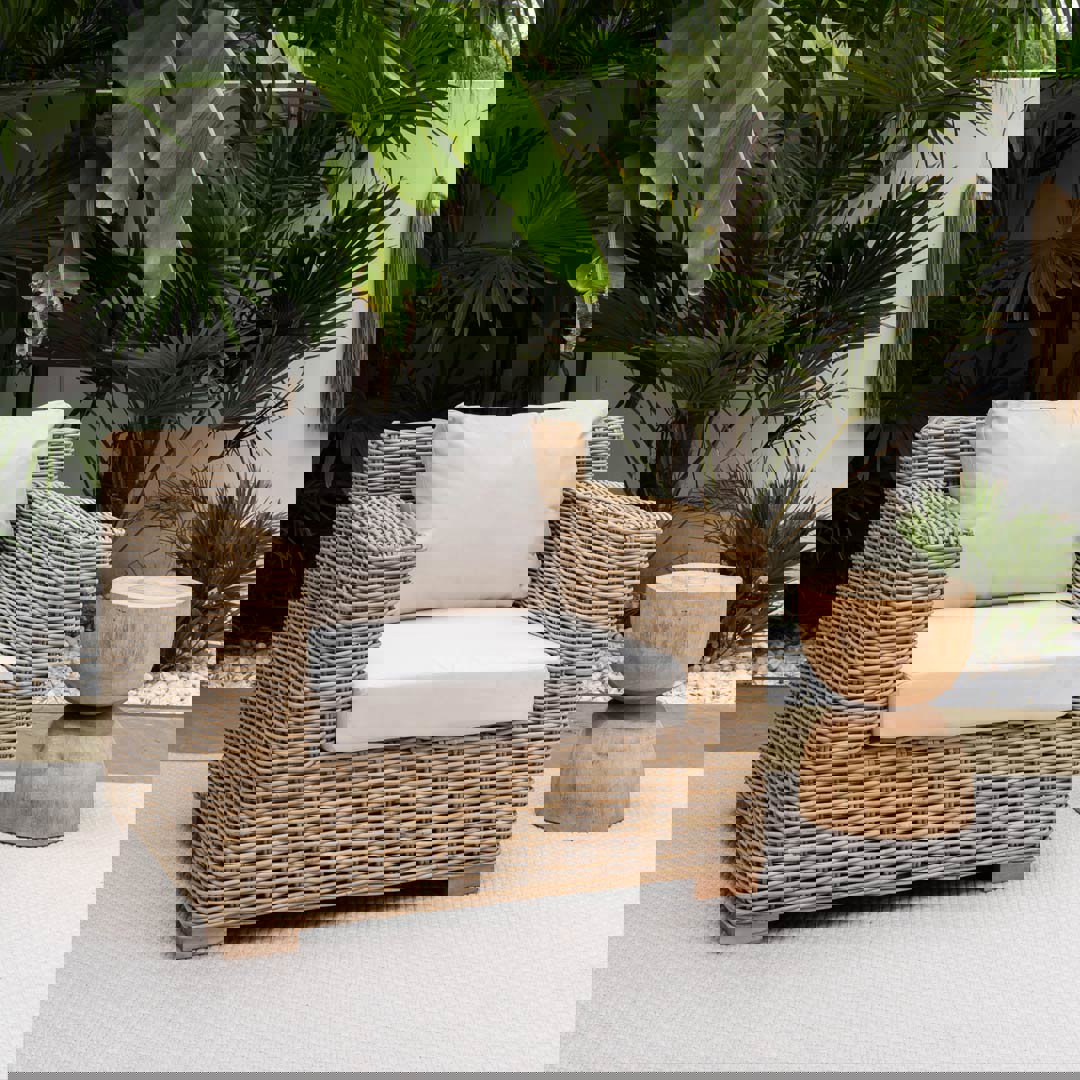 rotan tuinstoel lounge