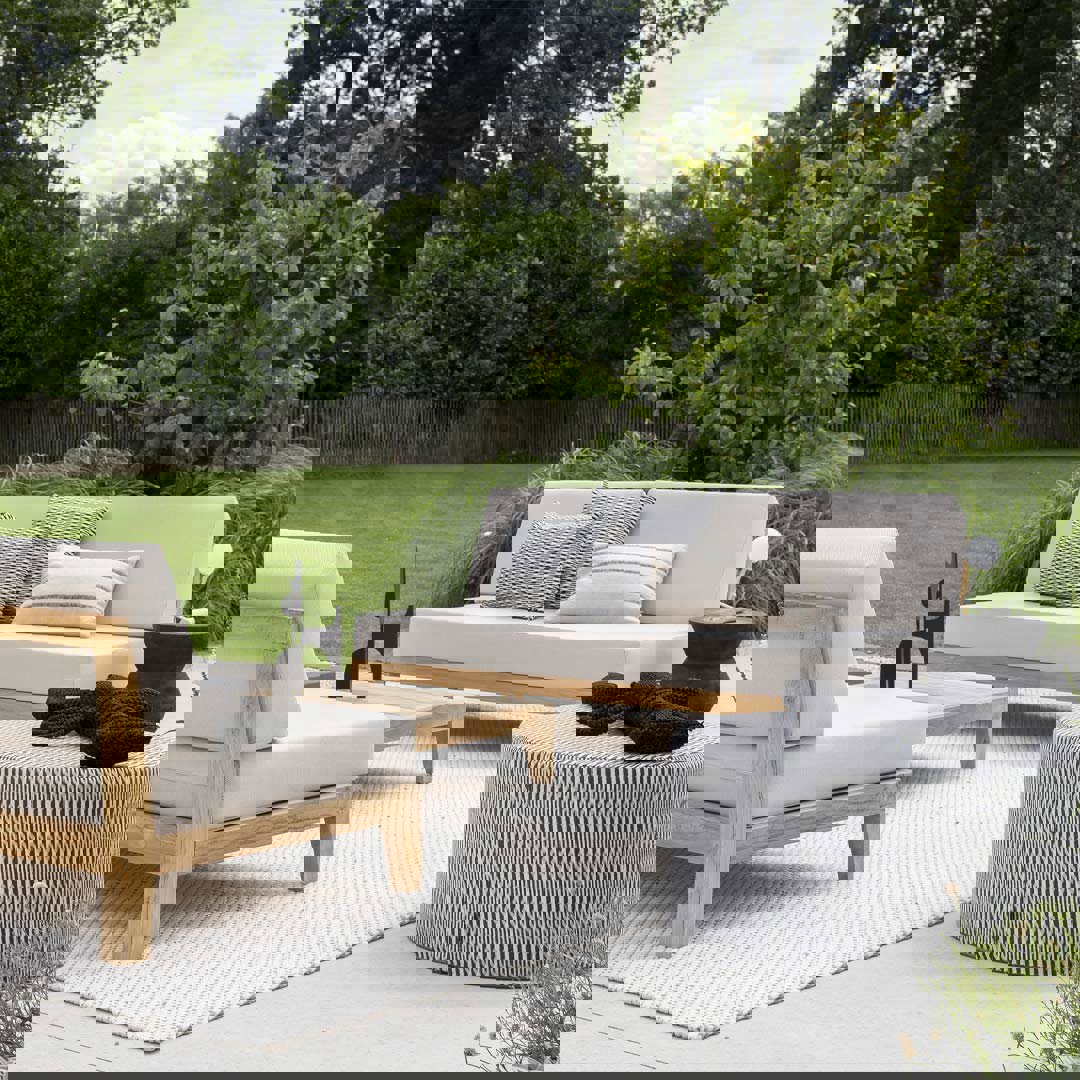 luxe loungeset hout