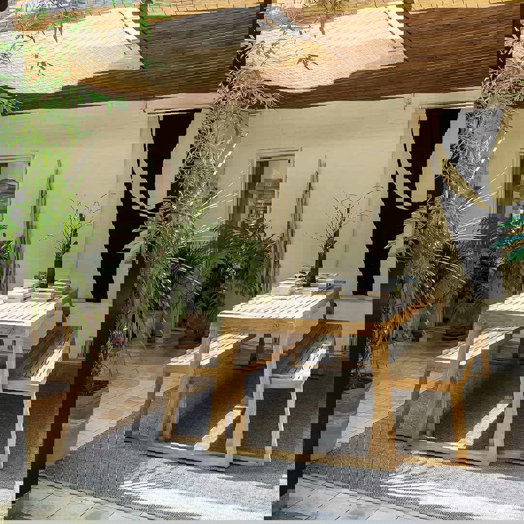 6-persoons tuinset met bank