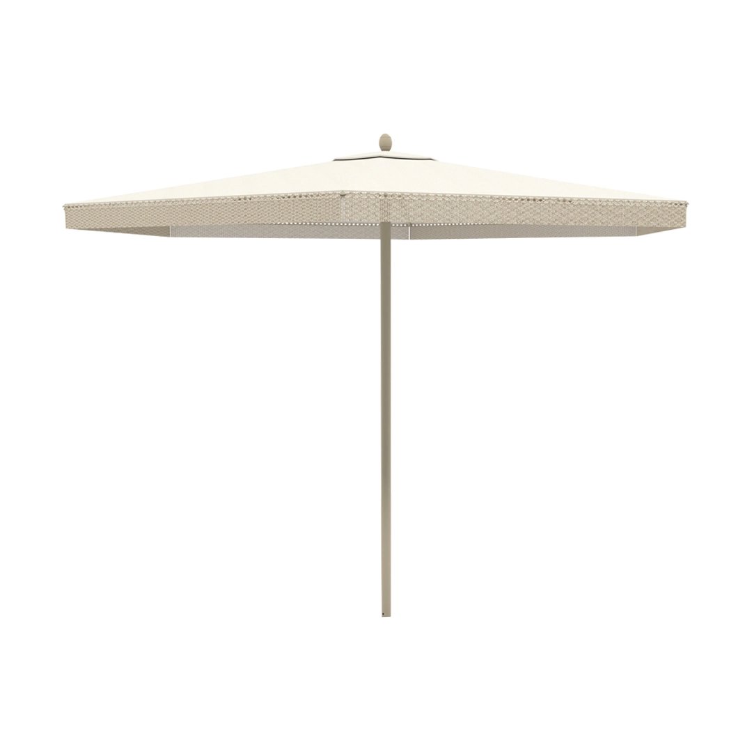 Luxe stokparasol met franjes NATA Zen