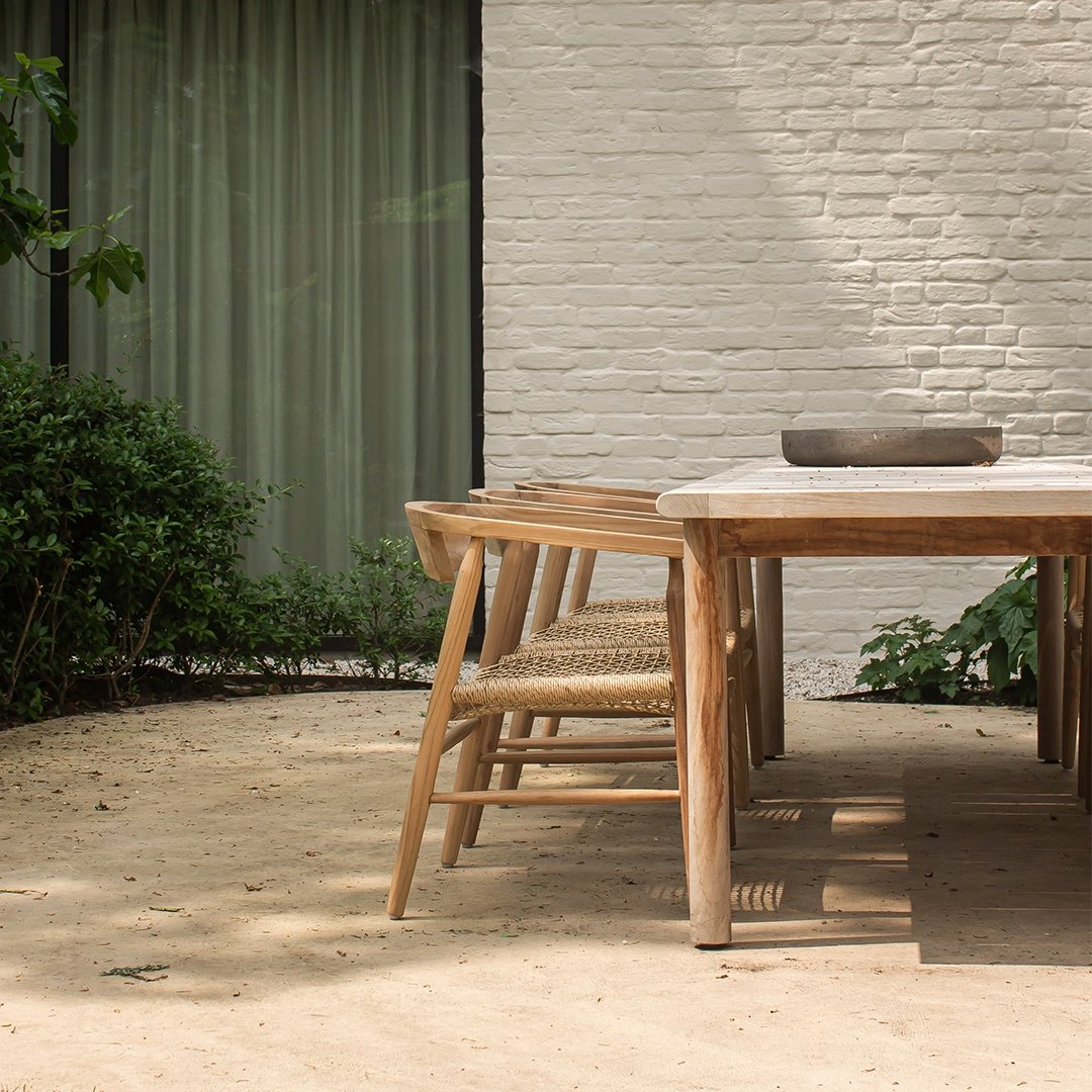 moderne eetkamerstoelen tuin