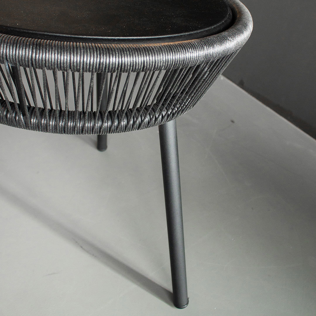 zwarte bijzettafel tweedekans