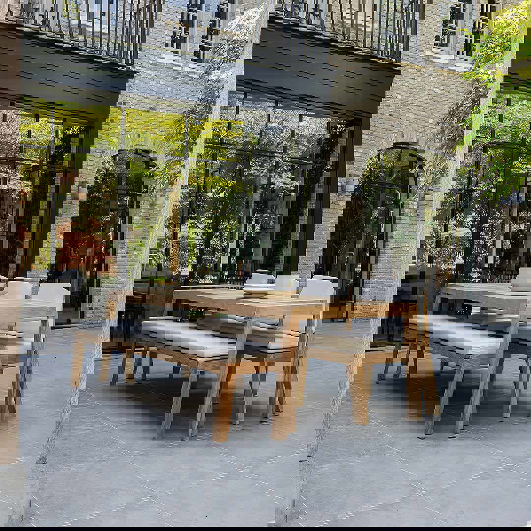 design tuinmeubels Teak