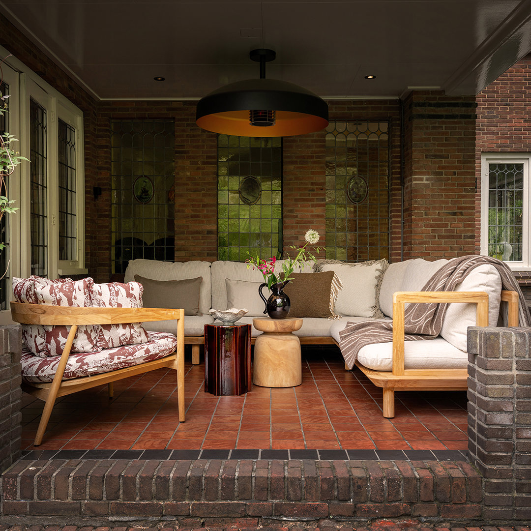 elektrische heater disc pendant