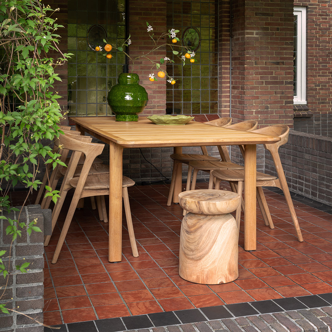 outdoor bijzettafeltje hout