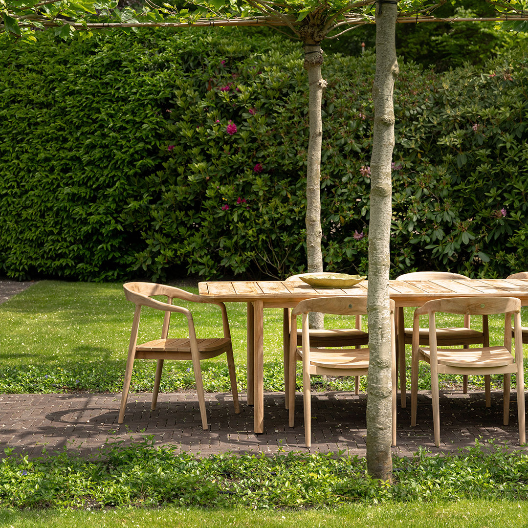 eettafel stoel tuin