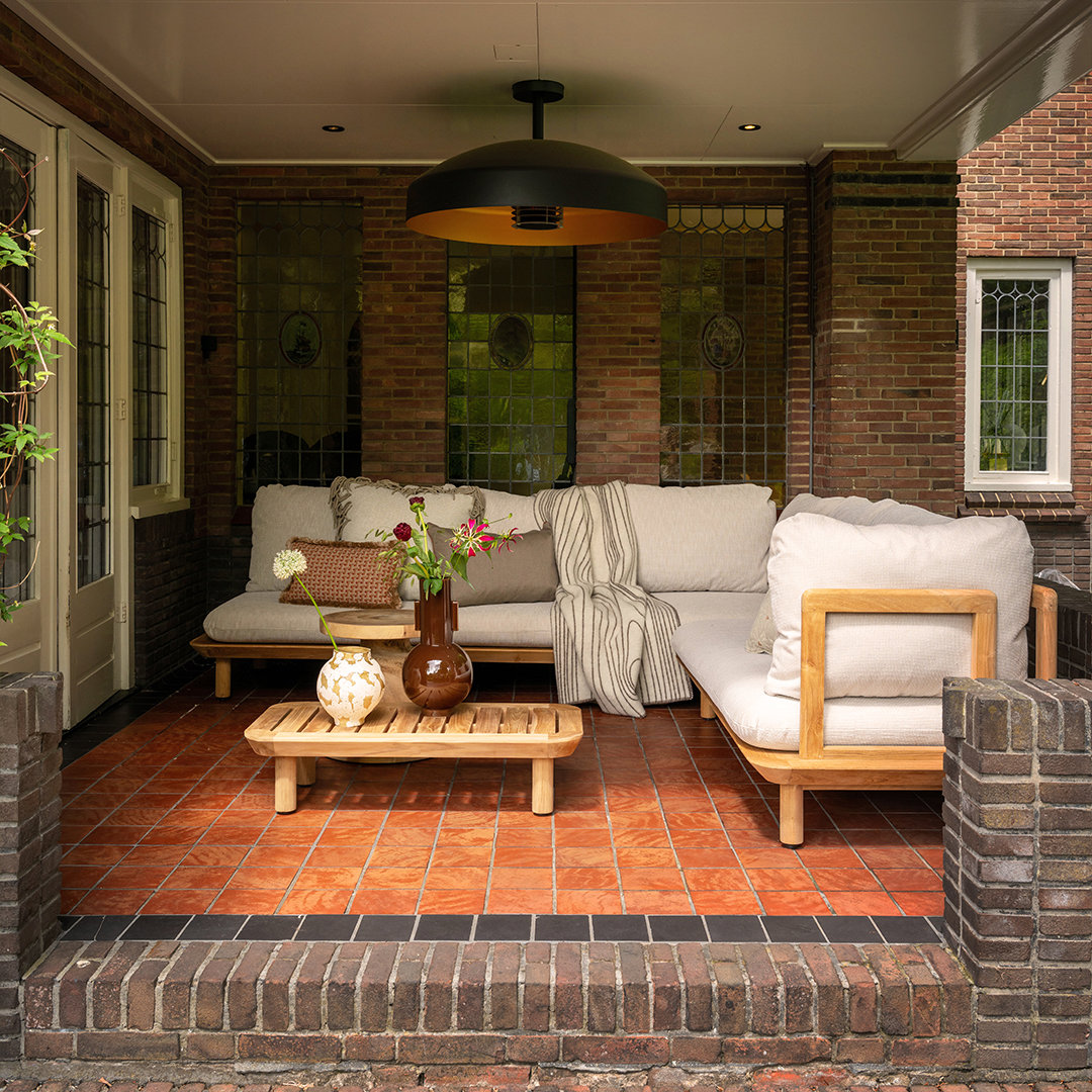 2 zits tuinbank hout