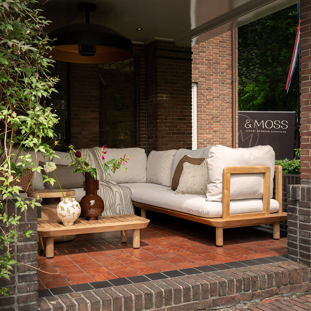 2 zits loungebank buiten