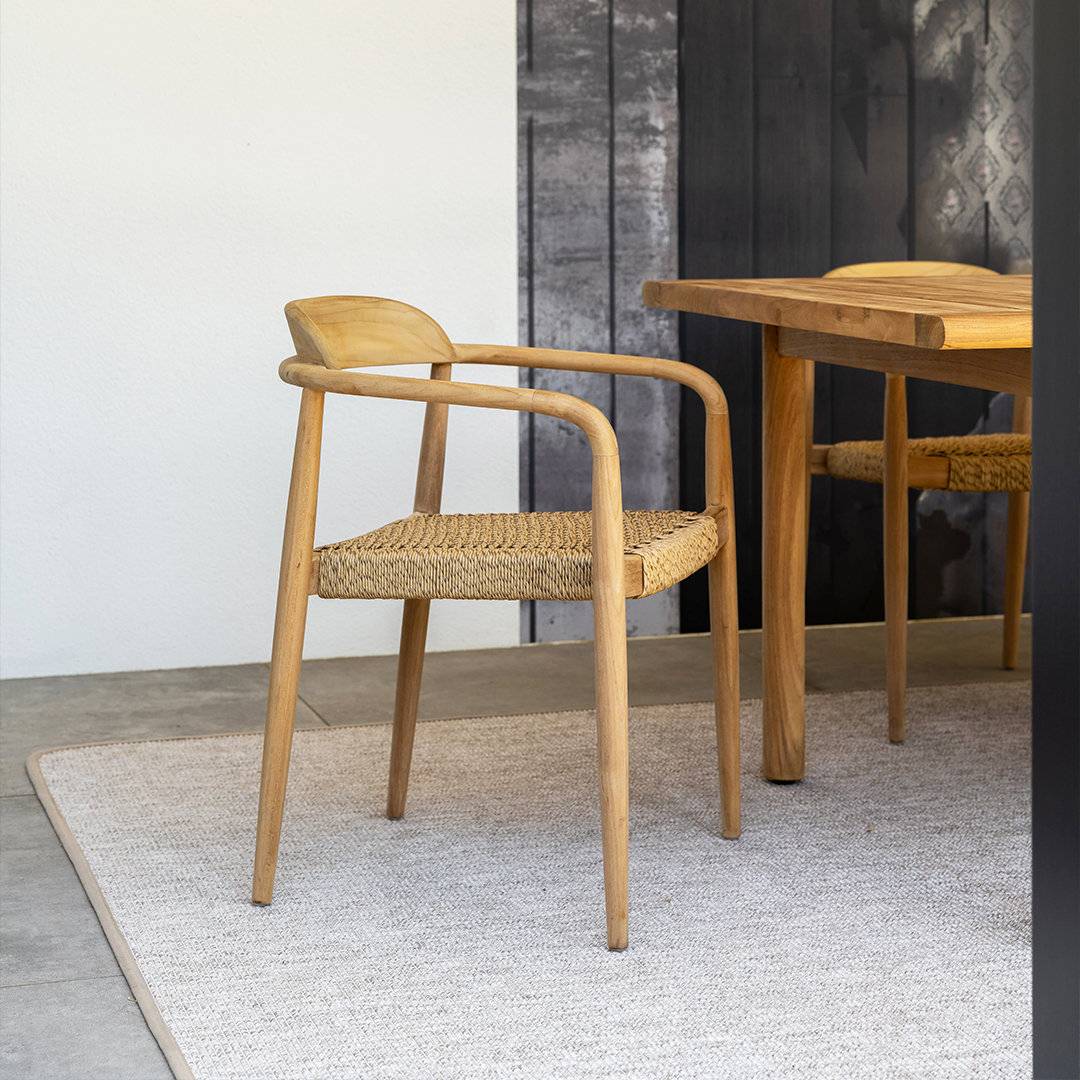 gevlochten tuinstoel design