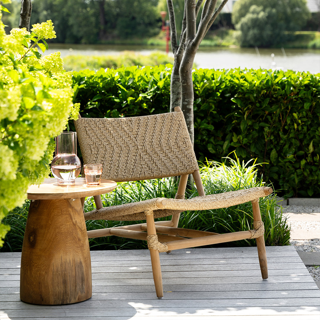 luxe tuinstoel wicker