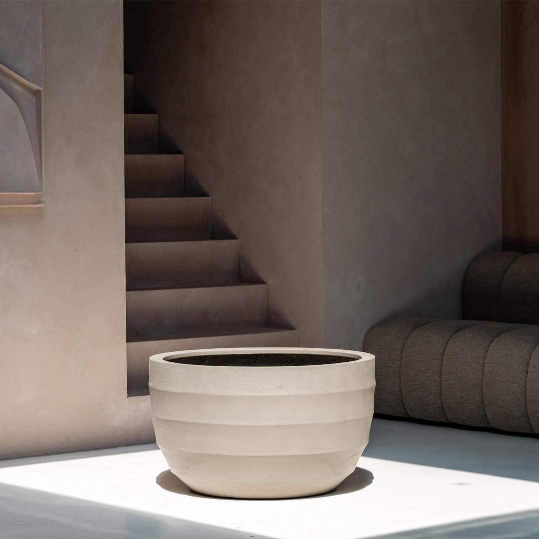 Grote plantenpot BORDO Low Sand