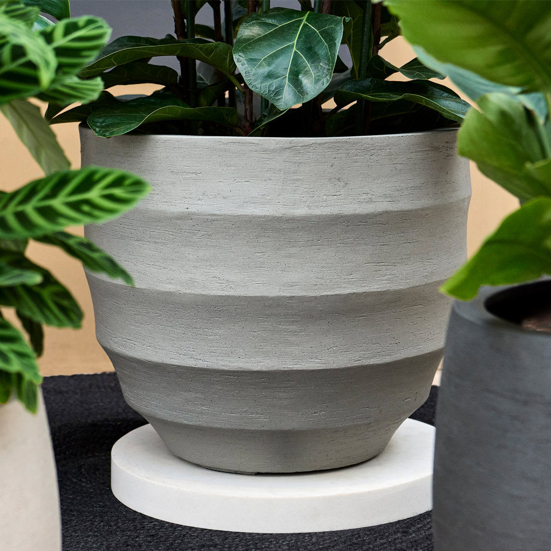 Grijze plantenpot Luca Lifestyle