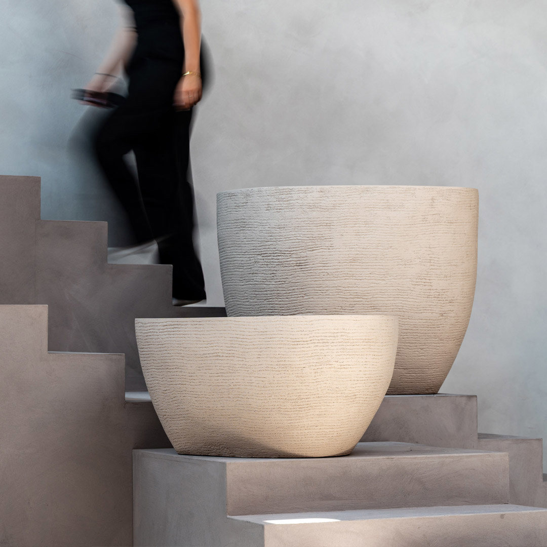 moderne bloempot ruvido 