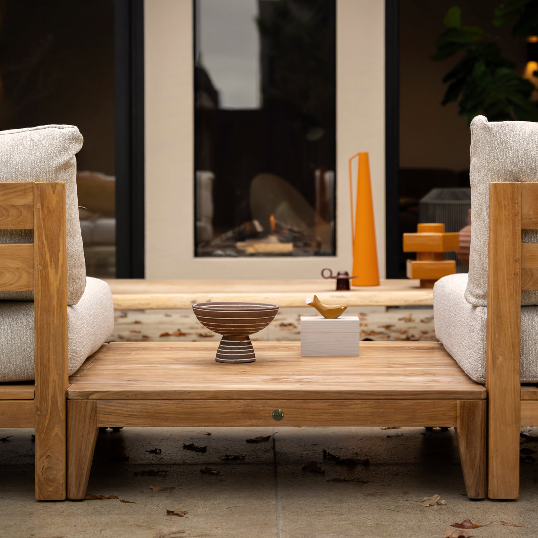 houten salontafel vierkant