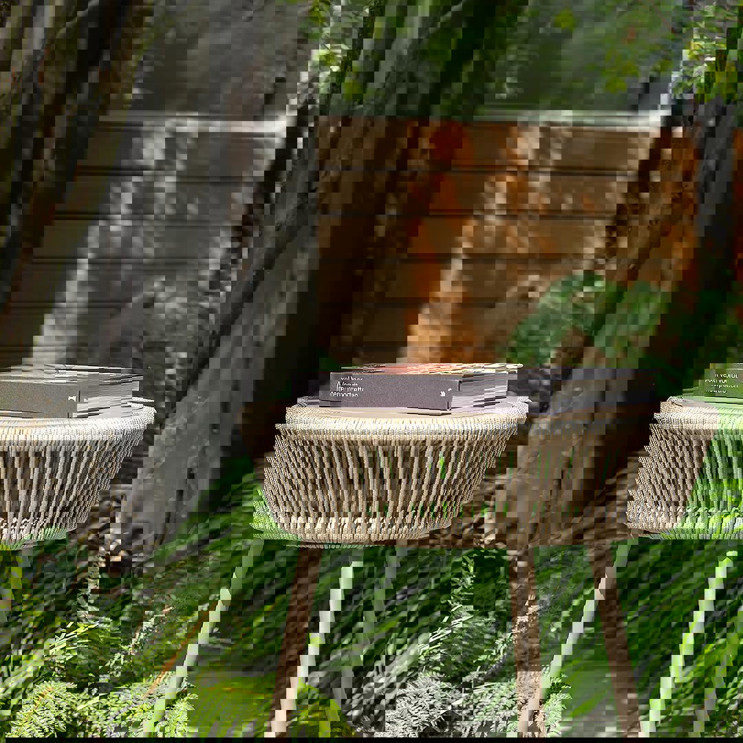 bijzettafel rond buiten