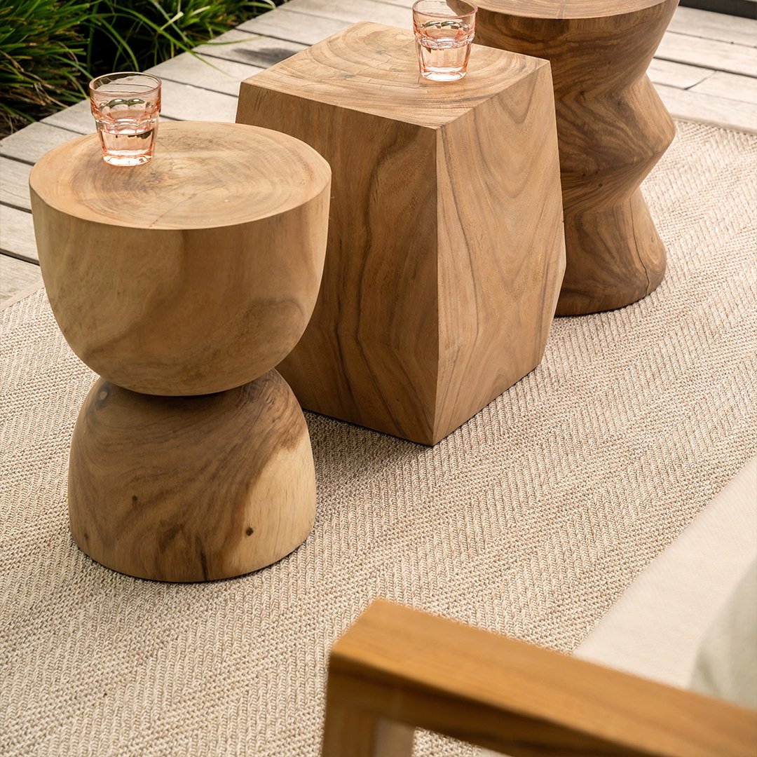 beige tuinkleed luxe