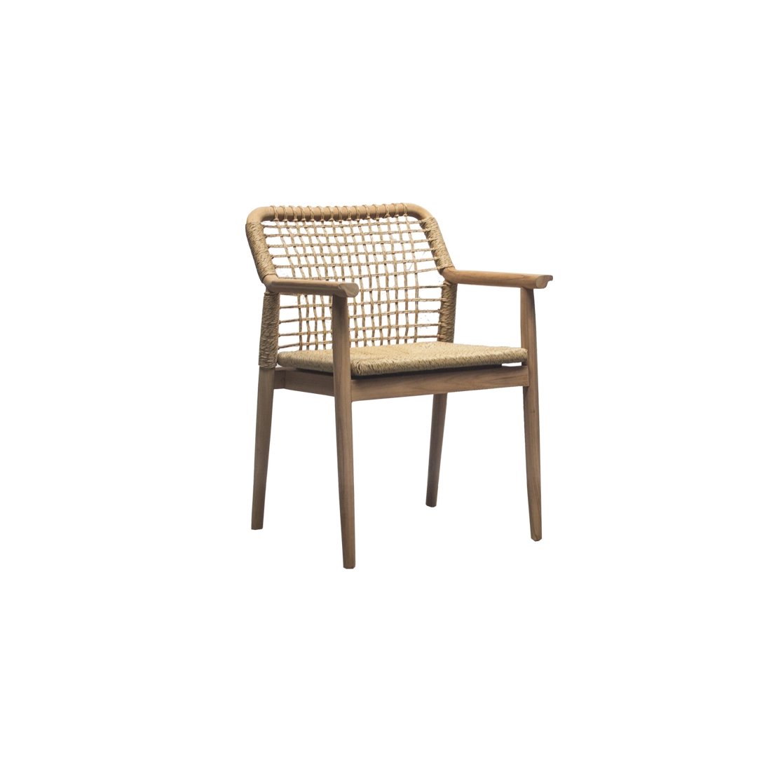 Comfortabele stoel buiten JUUL