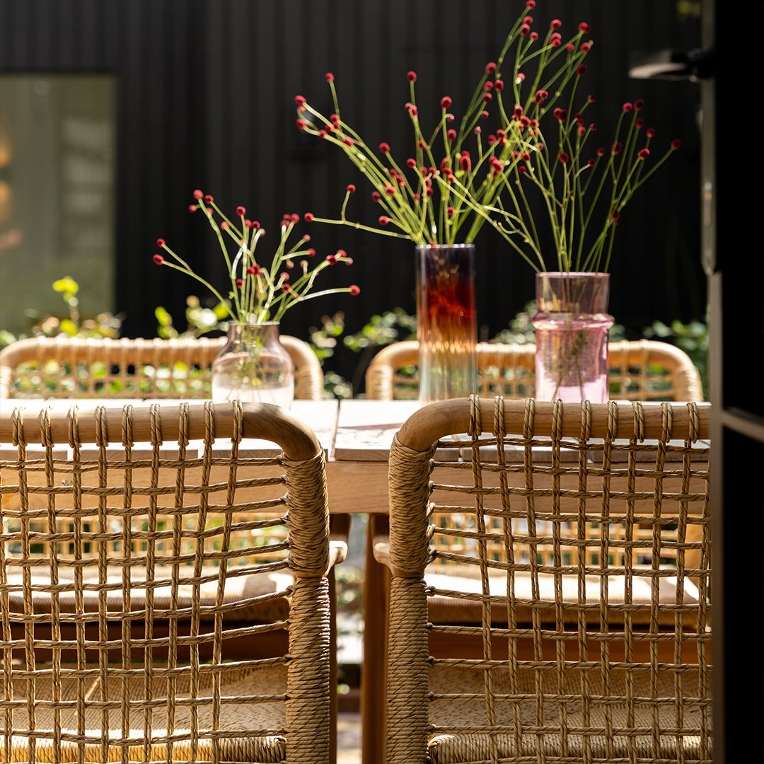 design tuinstoel riet