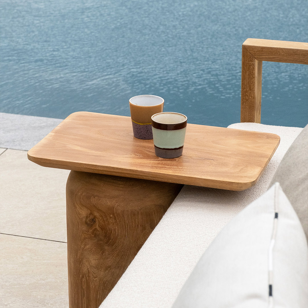 houten side table