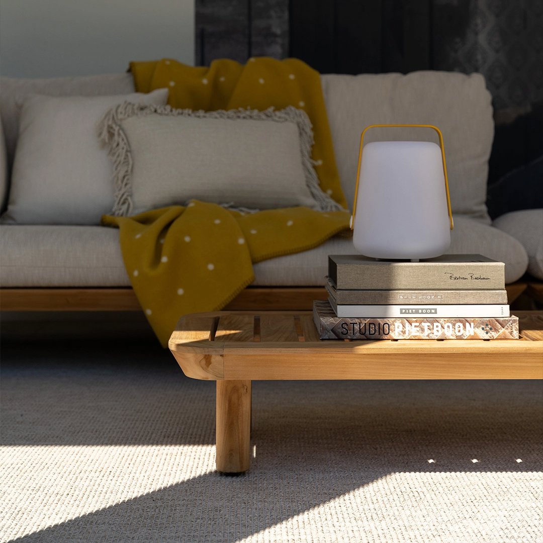 teak salontafel tuin