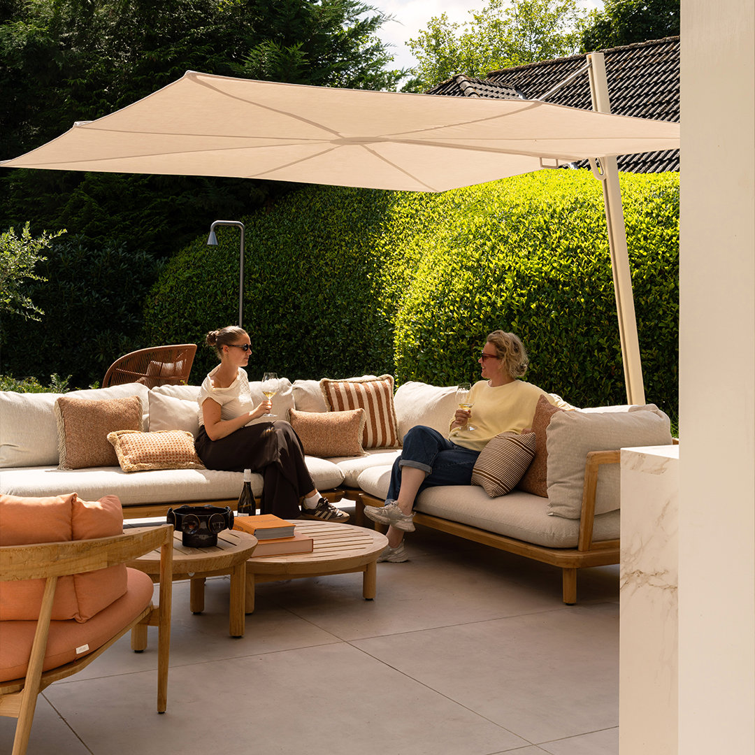 ronde salontafel set tuin