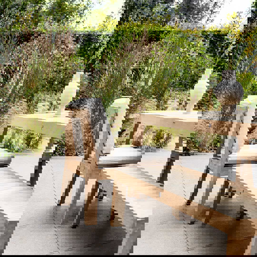 160cm bank tuintafel