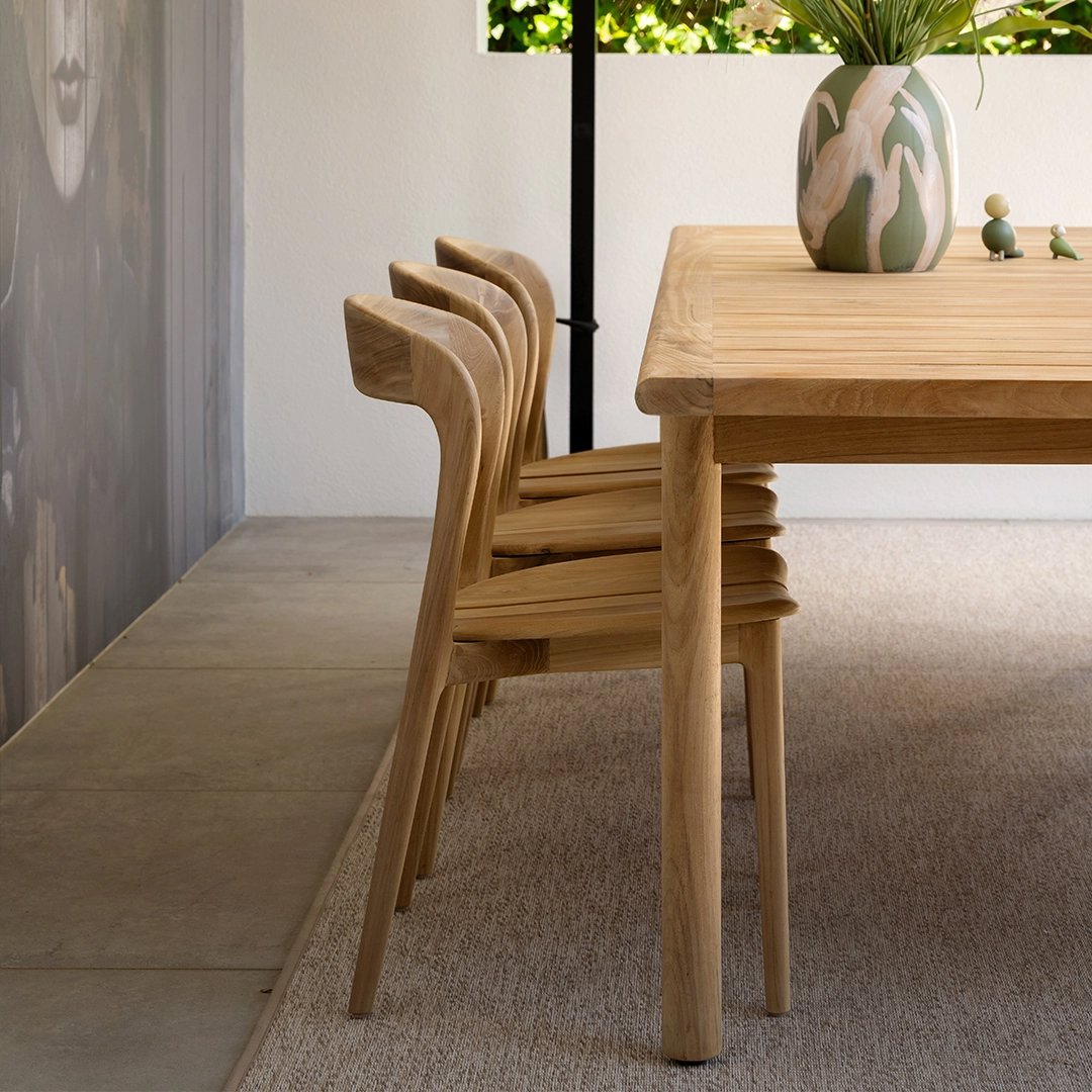 6 persoons tuinset hout