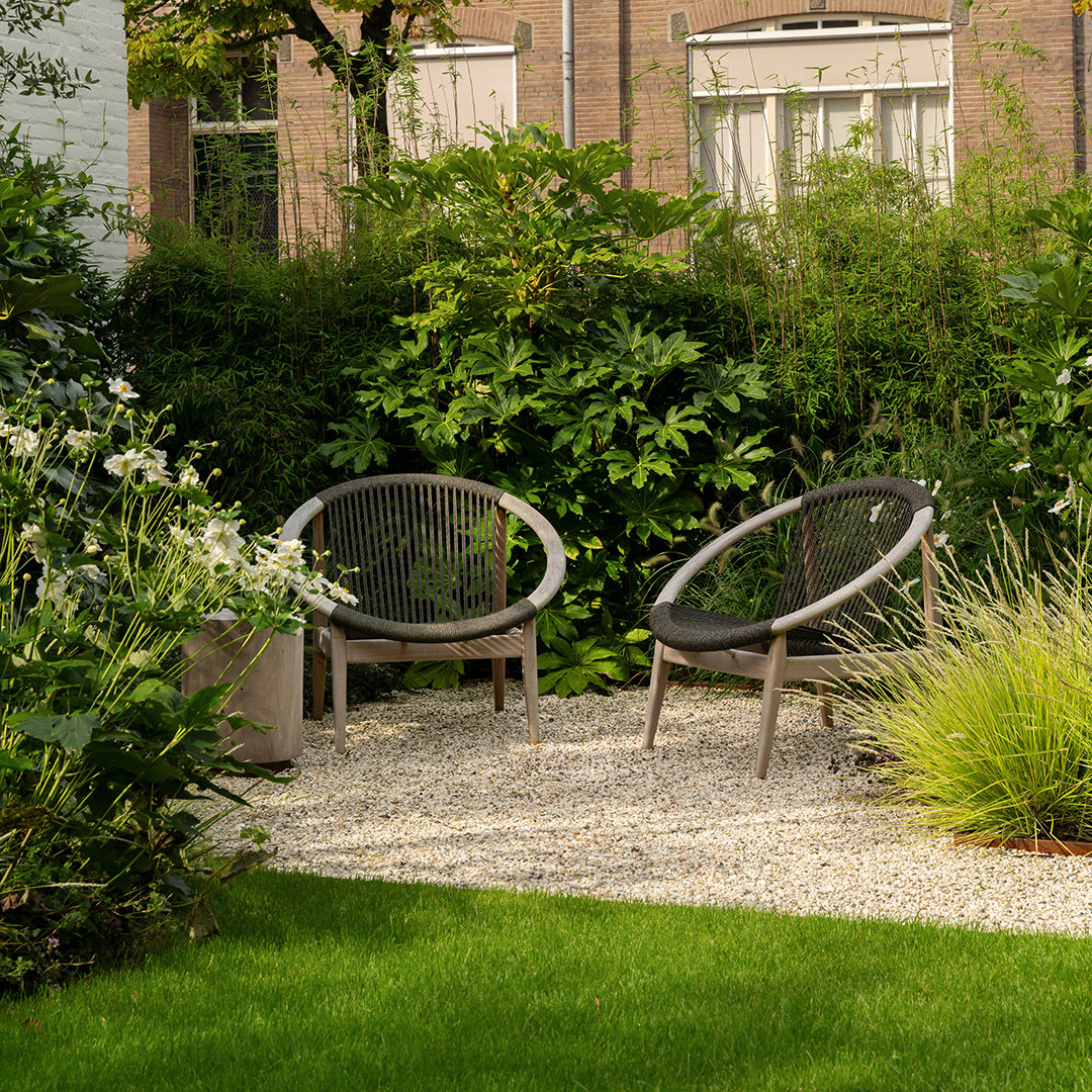 houten loungestoelen set tuin