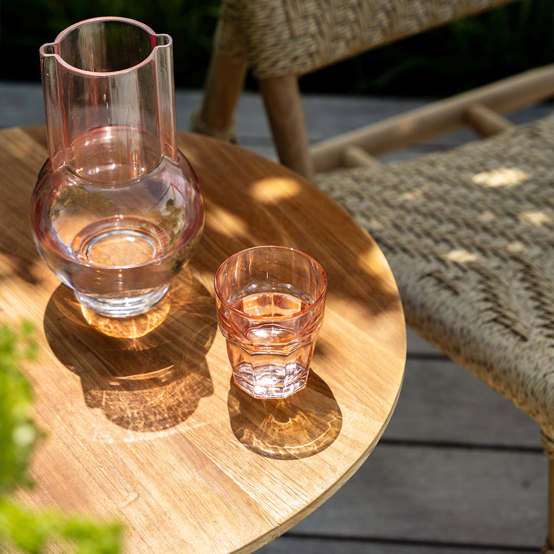 teak loungetafel buiten
