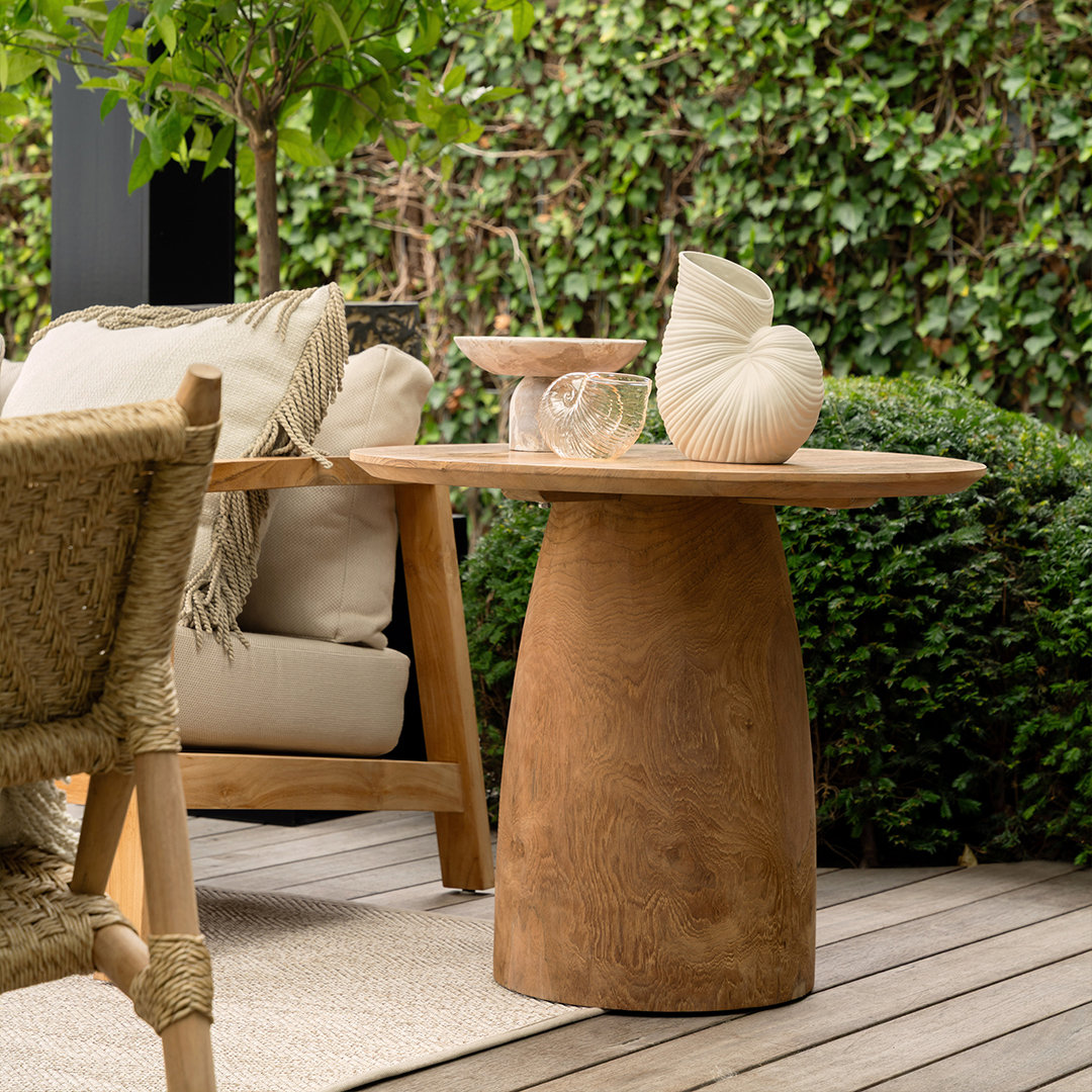 buiten loungetafel hout
