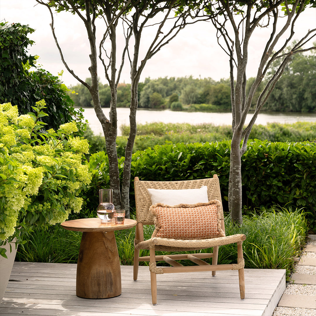 houten loungetafel buiten