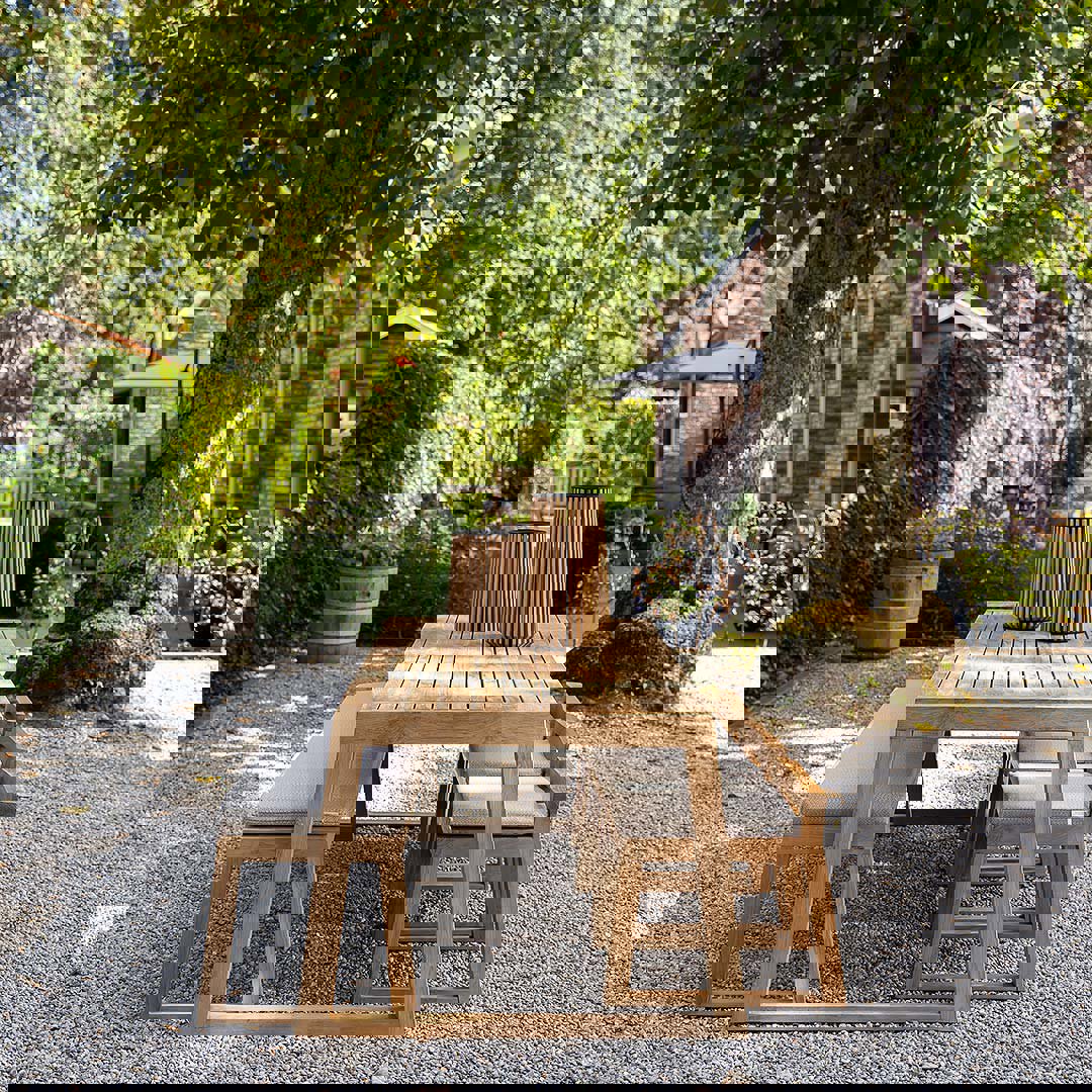 houten tuinkruk luxe