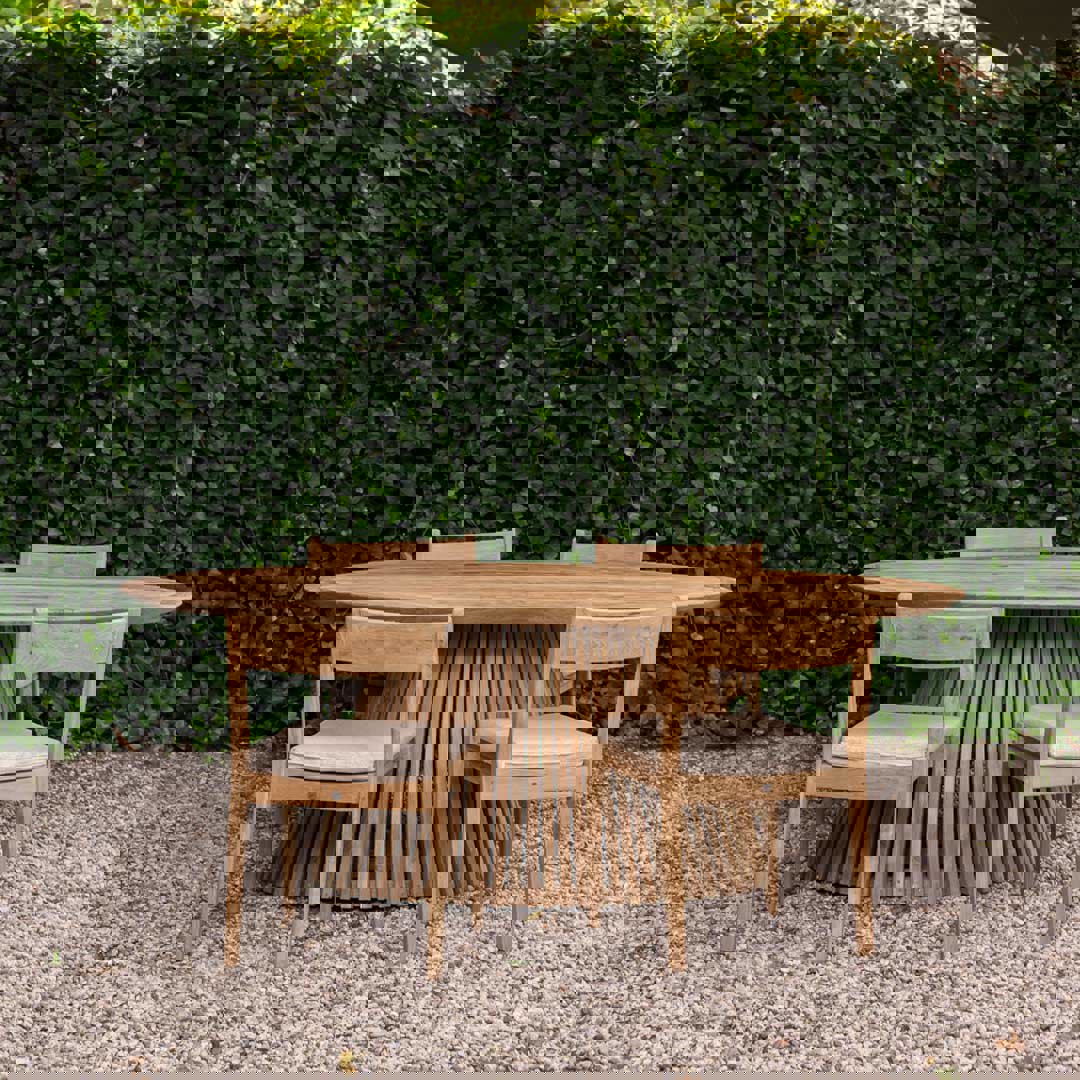 klassieke tuinstoel hout