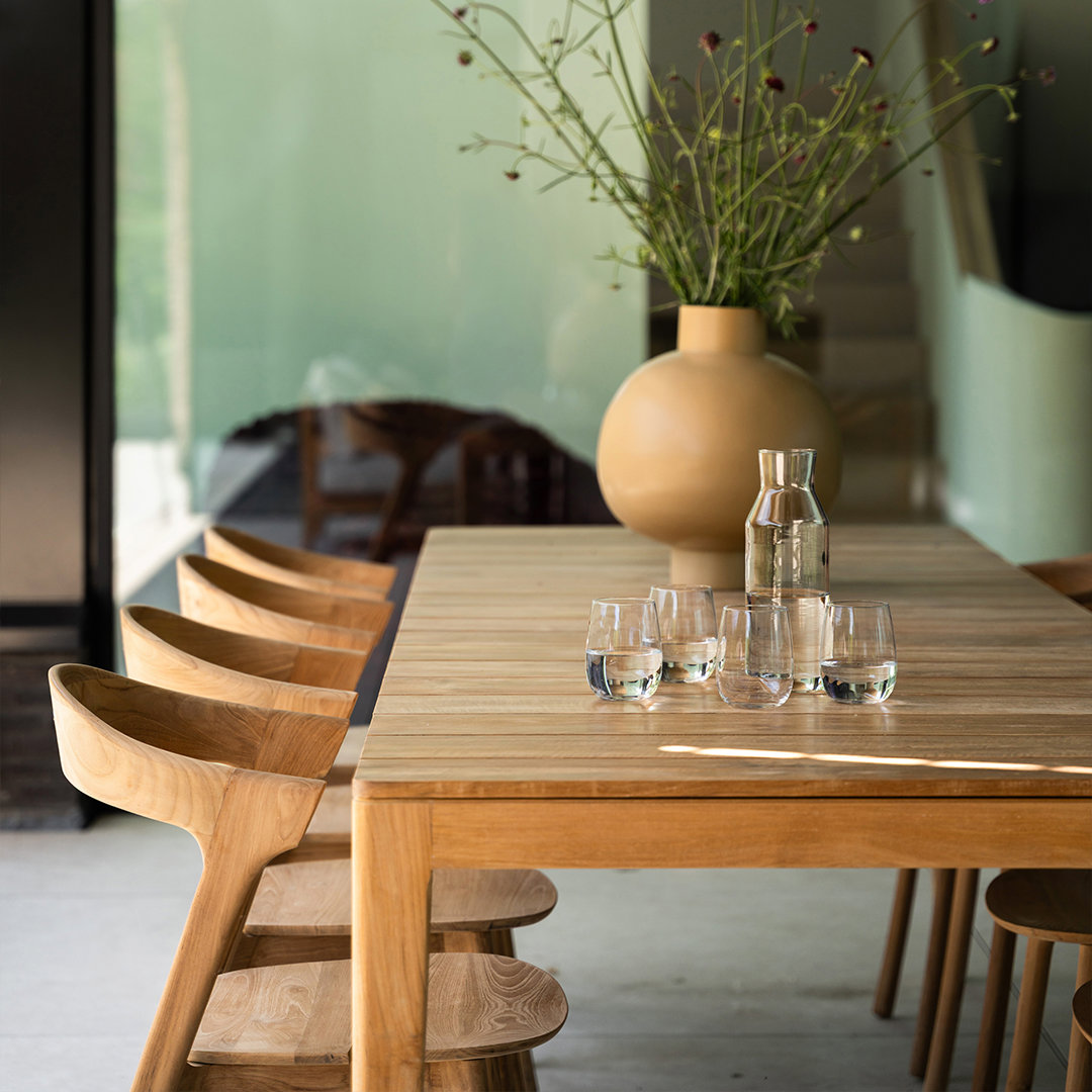 houten tuintafel 80cm breed