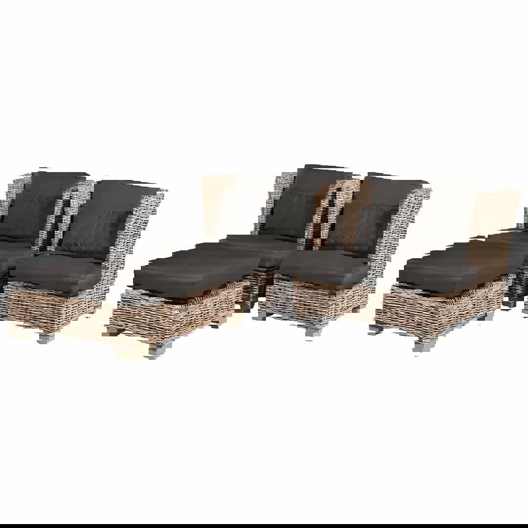 Tuin loungeset rotan EVI