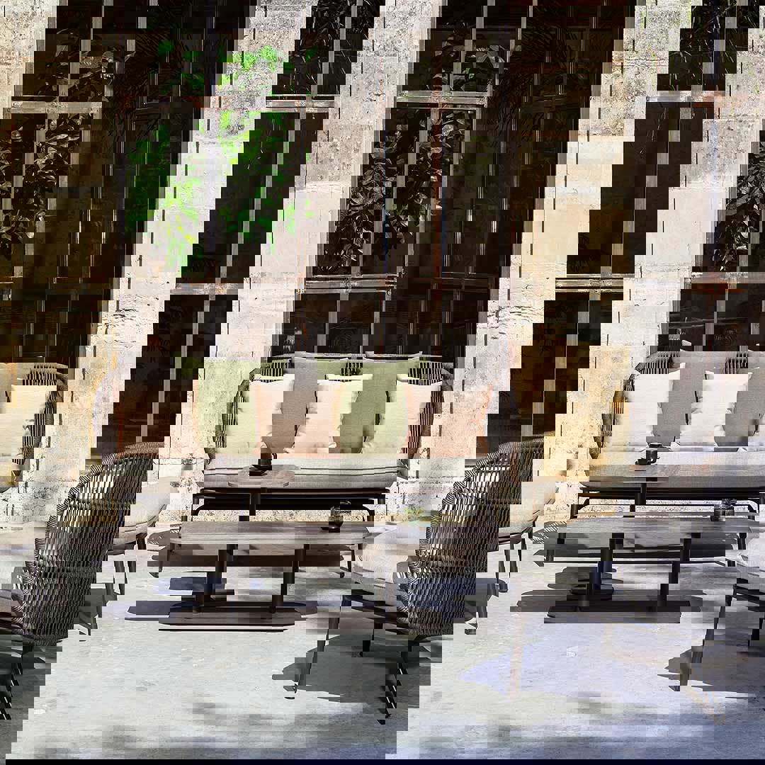 loungeset 2 stoelen en bank