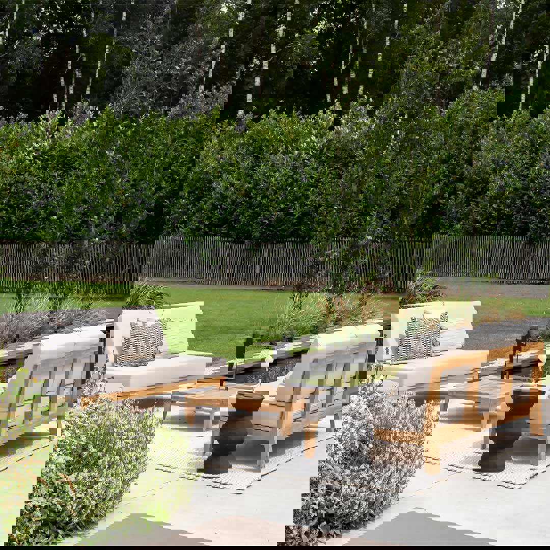 luxe loungeset teakhout