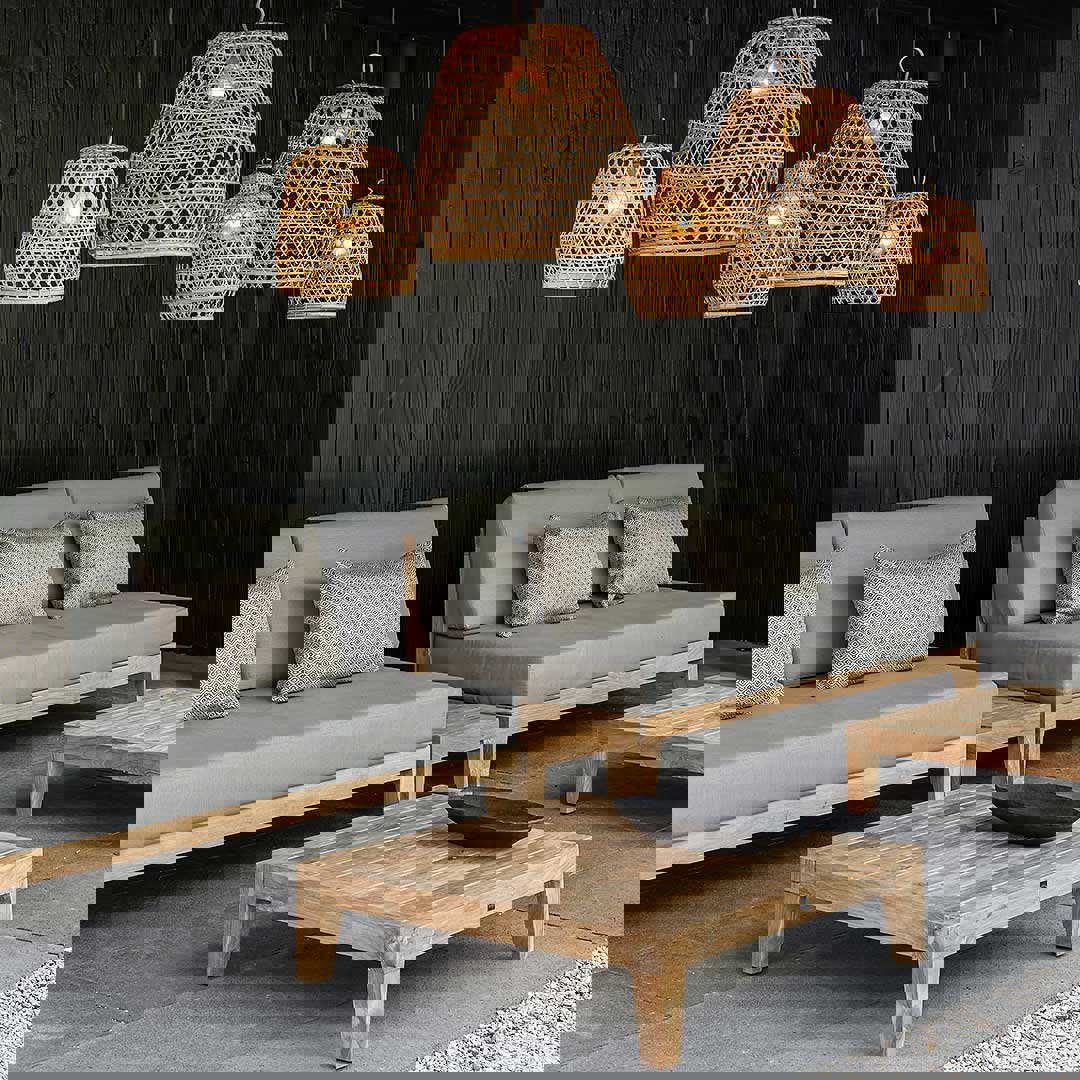 Bijzettafel buiten vierkant KOEN